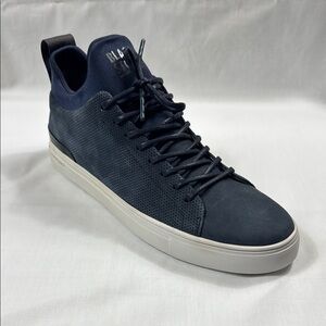 Blackstone Blue High-Top Sneakers